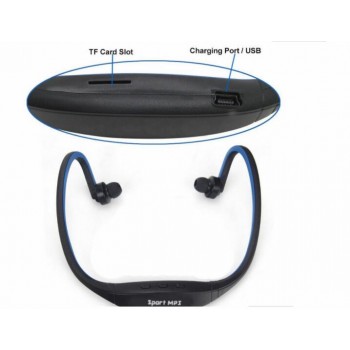 2017 Sport MP3 Player Portable Music Running Headphone Earphone Headset with TF Card Slot MP3 Music Player