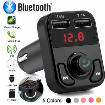 B3 New Car MP3 Player Bluetooth Hands-free Phone Card Insertion Charging Universal Car Transmitter Wireless Transmitter USB Char