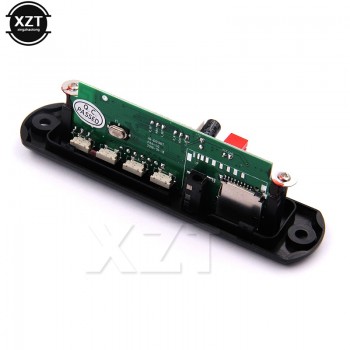 1pcs MP3 WMA Decoder Board Wireless Bluetooth Audio Module USB TF Radio 12V for car Build in Speaker hot sale