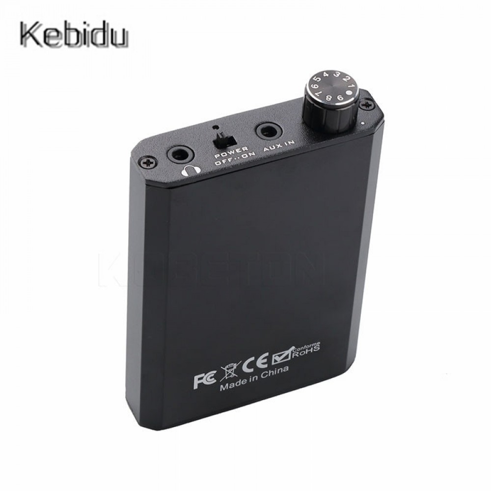 Portable Hifi Headphone Amplifier High Fidelity Digital Amp Stereo Music Amplify Audio Portable Mini HiFi Headphone Amplifier