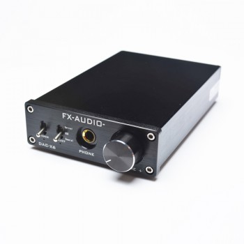 FX-Audio DAC X6 Professional Headphone Amplifier USB Coaxial Optical DAC HiFi Audio Decoder Digital Amplifier 16Bit/192KHz