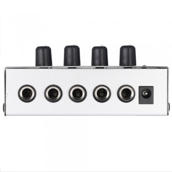 HA400 Ultra-compact 4 Channels Mini Audio Stereo Headphone Amplifier with Power Adapter