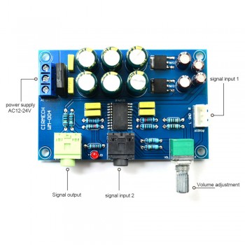 AIYIMA TPA6120 Headphone Amplifier Board HIFI TPA6120A2 Enthusiast Headphones AMP Amplificador Zero Noise Diy