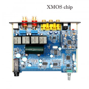 2018 Amplifiers ALIENTEK D8 Power Amplifier Professional USB DAC Audio Amplifier 80W PCM2704 XMOS DAC Amp Portable Amplificador