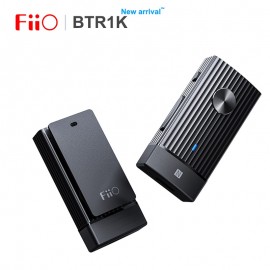 FIIO BTR1K Wireless Bluetooth 5.0 Portable Headphone Amplifier Noise-Cancelling USB DAC Audio Receiver with MIC support NFC