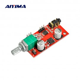 Aiyima MAX4410 Headphone Amplifier Board Headset Amplifier Mini Amp For Pre-amplifier Single Battery Power