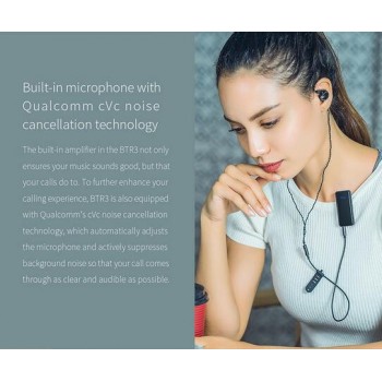 FiiO BTR3 Portable High-Fidelity Bluetooth Amplifier Supports USB DAC support all wireless sound formats One-touch NFC AK4376A