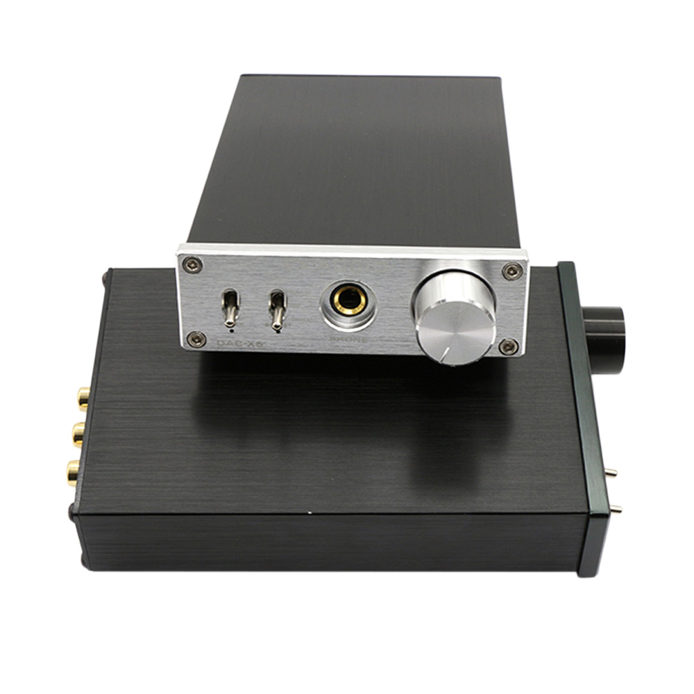 FX-Audio DAC-X6 HiFi 2.0 Digital Audio Decoder DAC Input USB/Coaxial/Optical Output RCA/ Home Amplifier 24Bit/96KHz DC12V 1A