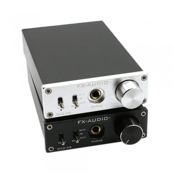 FX-Audio DAC-X6 HiFi 2.0 Digital Audio Decoder DAC Input USB/Coaxial/Optical Output RCA/ Home Amplifier 24Bit/96KHz DC12V 1A