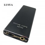 Lusya HIFI OP275gsz/OPA2134UA BA15218F portable headphone decoding Subwoofer headphone amplifier with battery T0283