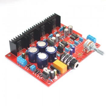 CIRMECH base on Beyerdynamic A1 headphone amplifier MC33078 BD139 BD140 architecture With headphone protect ALPS potentiometer