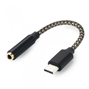Portable Headphone Amplifier 24Bit/192Khz Audio Powered USB DAC Headphone Amp For Phone Android USB-C port