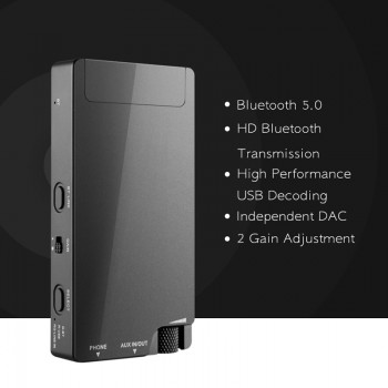 XDUOO XP-2 Bluetooth 5.0 Portable Headphone Amplifier DAC HiFi Audiophile USB PC HD Signal Transmission 24bit/192khz XP 2