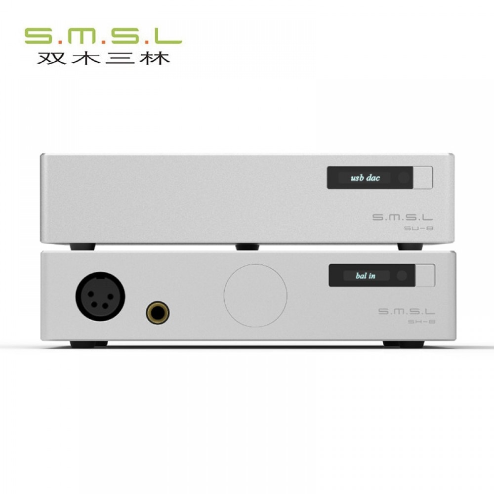 SMSL 88 Suit High-end Decoderamp; Headphone Amplifier suit include SH-8 Headphone Amplifier and SU-8 Decoder
