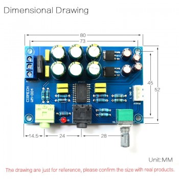 CIRMECH TPA6120A2 headphone amplifier board HIFI high fidelity amp board kit and finished board