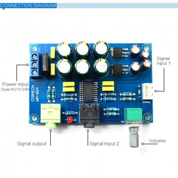 CIRMECH TPA6120A2 headphone amplifier board HIFI high fidelity amp board kit and finished board