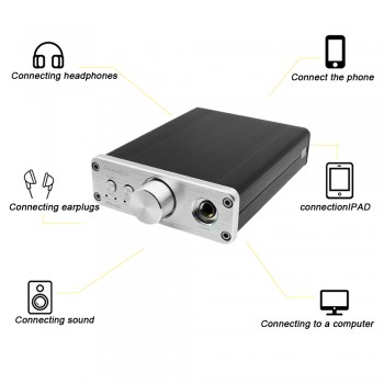 FX-Audio PH-A2 TPA6120A2 + OPA2604 Mini HIFI Professional Audio Desktop AMP Portable Audio Headphone Amplifier Amplificador
