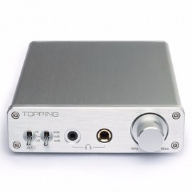 Topping A30 Hifi Desktop Headphone Amplifier 3.5mm/6.35mm Headphone output 1540mW large power output 0dB/9dB/18dB gain swich