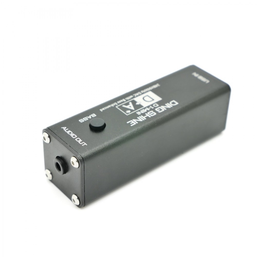 MINI HIFI USB DAC audio headphone amplifier Decoder PC external sound card 24Bit 96KHZ Bass enhanced headset