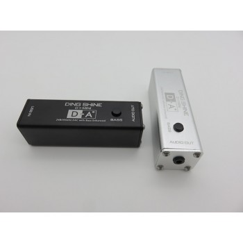 MINI HIFI USB DAC audio headphone amplifier Decoder PC external sound card 24Bit 96KHZ Bass enhanced headset