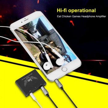 Rechargeable HIFI Stereo Headphone Amplifier 3.5mm Digital Audio Player Headphone Amplifier