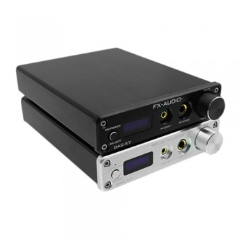 FX-Audio DAC-X7 XMOS AK4490EQ USB DAC Decoder HiFi Audio Headphone Amplifier DSD256 OPA2604 TPA6120 USB/Optical/Coaxial/AUX In