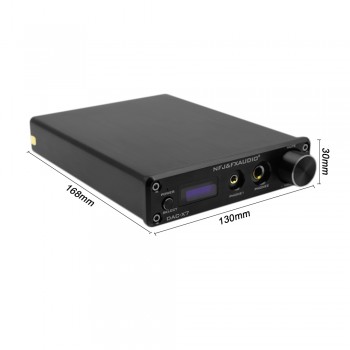 FX-Audio DAC-X7 XMOS AK4490EQ USB DAC Decoder HiFi Audio Headphone Amplifier DSD256 OPA2604 TPA6120 USB/Optical/Coaxial/AUX In