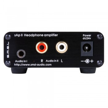 SMSL sApII Pro TPA6120A2 High Fidelity Hifi Stereo Headphone Amplifier Big Power Headset AMP Amplificador De fone de ouvido
