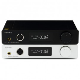 TOPPING DX7S Double ES9038Q2M Full Balanced DAC amp; Headphone Amplifier AMP Decoder Support 32BIT/768k DSD512