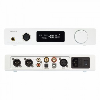 TOPPING DX7S Double ES9038Q2M Full Balanced DAC amp; Headphone Amplifier AMP Decoder Support 32BIT/768k DSD512