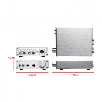 TOPPING A30 Hifi Desktop Headphone Amplifier 3.5mm/6.35mm Headphone output TPA6120A2 Amplifier