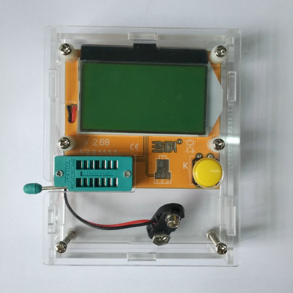 1pcs Transistor tester shell LCRT4 ESR Transistor Tester shell