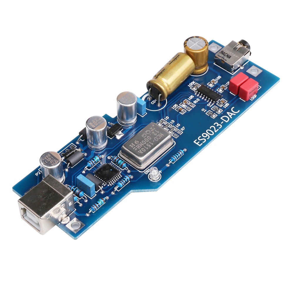 K.GUSS A2 PCM2706 + ES9023 fever level audio DAC sound card decoder finished product with OTG headphone amplifier AMP board
