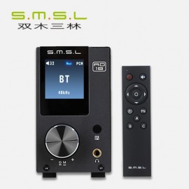 S.M.S.L AD18 Bluetooth4.2 USB DSP HIFI Digital Decoding Power Amplifier Headphone AMP TAS5508C TAS5342A Bluetooth DAC
