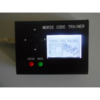 Ham Radio Station CW Trainer Morse shortwave station telegraphy with K4 key
