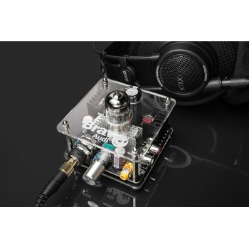 2018 Bravo Audio V2+ Upgrade Class A Gold Lion ECC82 Tube Multi-Hybrid Headphone Amplifier Hifi Music AMP