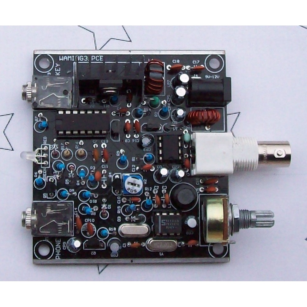 Frog Sounds HAM Radio QRP Kit Telegraph CW Transceiver Receiver Radio Station V3