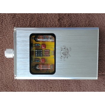 Powerful Portable Dual Electron Tube Headphone Amplifier Mini AMP Mobile Phone Music Headset amplifier