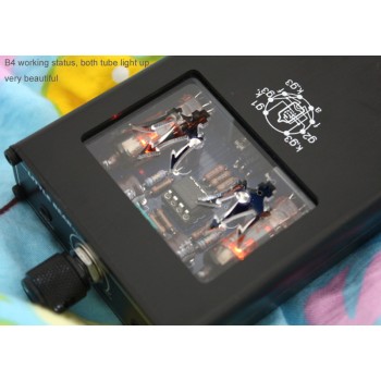 Powerful Portable Dual Electron Tube Headphone Amplifier Mini AMP Mobile Phone Music Headset amplifier