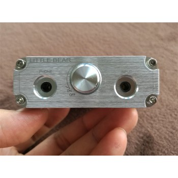 Powerful Portable Dual Electron Tube Headphone Amplifier Mini AMP Mobile Phone Music Headset amplifier