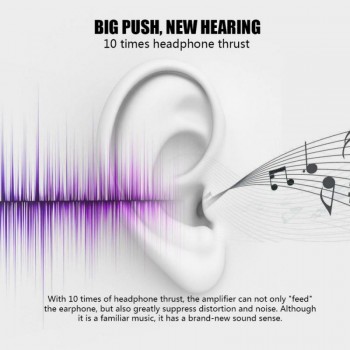 HIFI Portable 3.5mm Stereo Earphone Audio Amplifier AMP for Mobile Phone