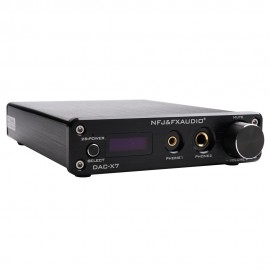 FX-AUDIO DAC-X7 XMOS AK4490EQ USB DAC Decoder HiFi Audio Headphone Amplifier DSD256 OPA2604 TPA6120 USB / optical / coaxial/AUX