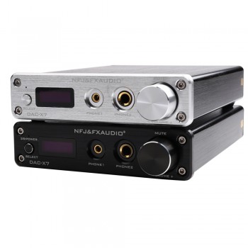 FX-AUDIO DAC-X7 XMOS AK4490EQ USB DAC Decoder HiFi Audio Headphone Amplifier DSD256 OPA2604 TPA6120 USB / optical / coaxial/AUX