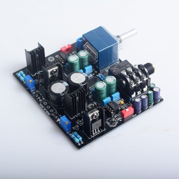 NE5534 * 2 TPA6120A audio Headphone Amp Board ALPS Tone Tuning Deluxe Edition