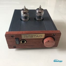 IWISTAO HIFI Tube Headphone Amplifier 6J1 Vacuum 500MW 32-600 ohm Earphone Built-in Booster Circuit Audio Free Shipping 110/220V
