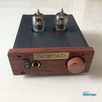 IWISTAO HIFI Tube Headphone Amplifier 6J1 Vacuum 500MW 32-600 ohm Earphone Built-in Booster Circuit Audio Free Shipping 110/220V