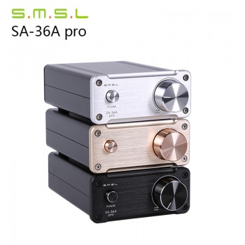 S.M.S.L SMSL SA-36A Pro AMP Stereo HIfi Audio Digital Amplifier with 15V 3.8A Power Adaptor Big Power Digital Integrated Tripath
