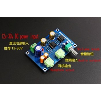Single Power Supply HIFI Portable Headphone Headset Amplifier PCB AMP DIY Kit For DA47