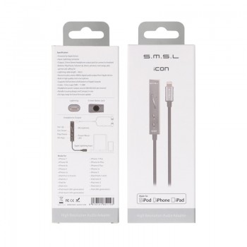 SMSL S.M.S.L iCON Lightning DAC Amp for iphone ipod iPads iOS Switching lines HIFI Professional cable