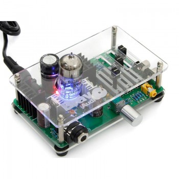 2017 V3 AMP Tube Headphone Amplifier EH6922 Tube EQ Equalizer DC24V Hot Sale High Quality Free Shipping 6.35mm Jacks Bravo Audio